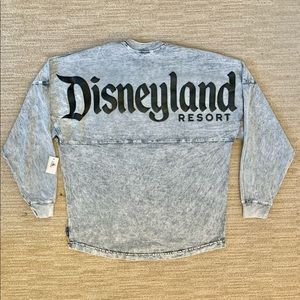 Disneyland Spirit Jersey Grey Acid Wash